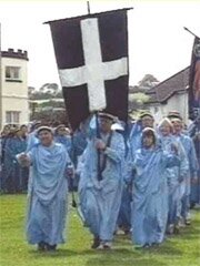 Procession in Falmouth