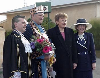 the Grand Bard with South Australian dignitaries