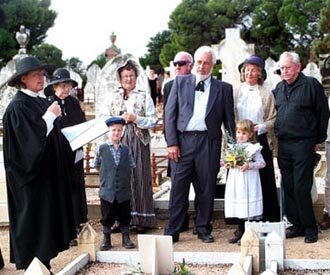 dressing the graves