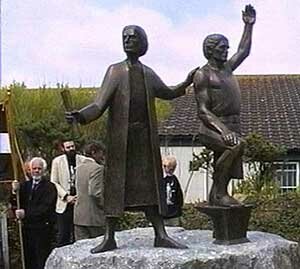 Statue at St Keverne